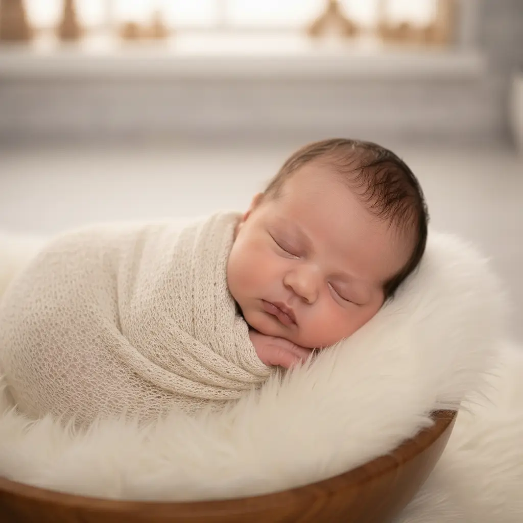 Fotografía newborn en Ocaña: bebé recién nacido